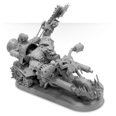 Ork Warboss on Bike