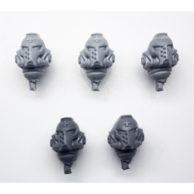 Black Templar Sword Brother-Heads