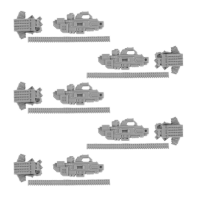 Mars pattern Heavy Bolters Set